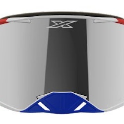 X-brand EKS Lucid crossglasögon, Röd/vit/blå