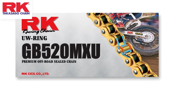 RKMXU 520 Kedja Gold 118 Länk