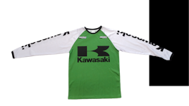 Kawasaki Retro Tröja Motocross