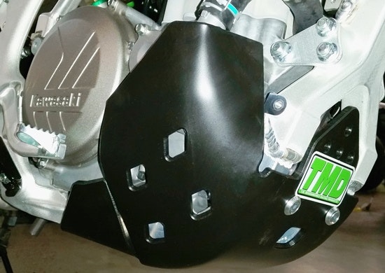 TM Design Hasplåt Enduro Kawasaki  KX250 16-24 KX450 16-23, Svart