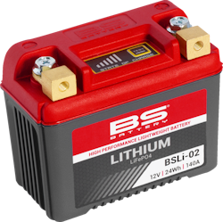 BS Battery BSLi-02 Lithium 12V 24Wh Batteri