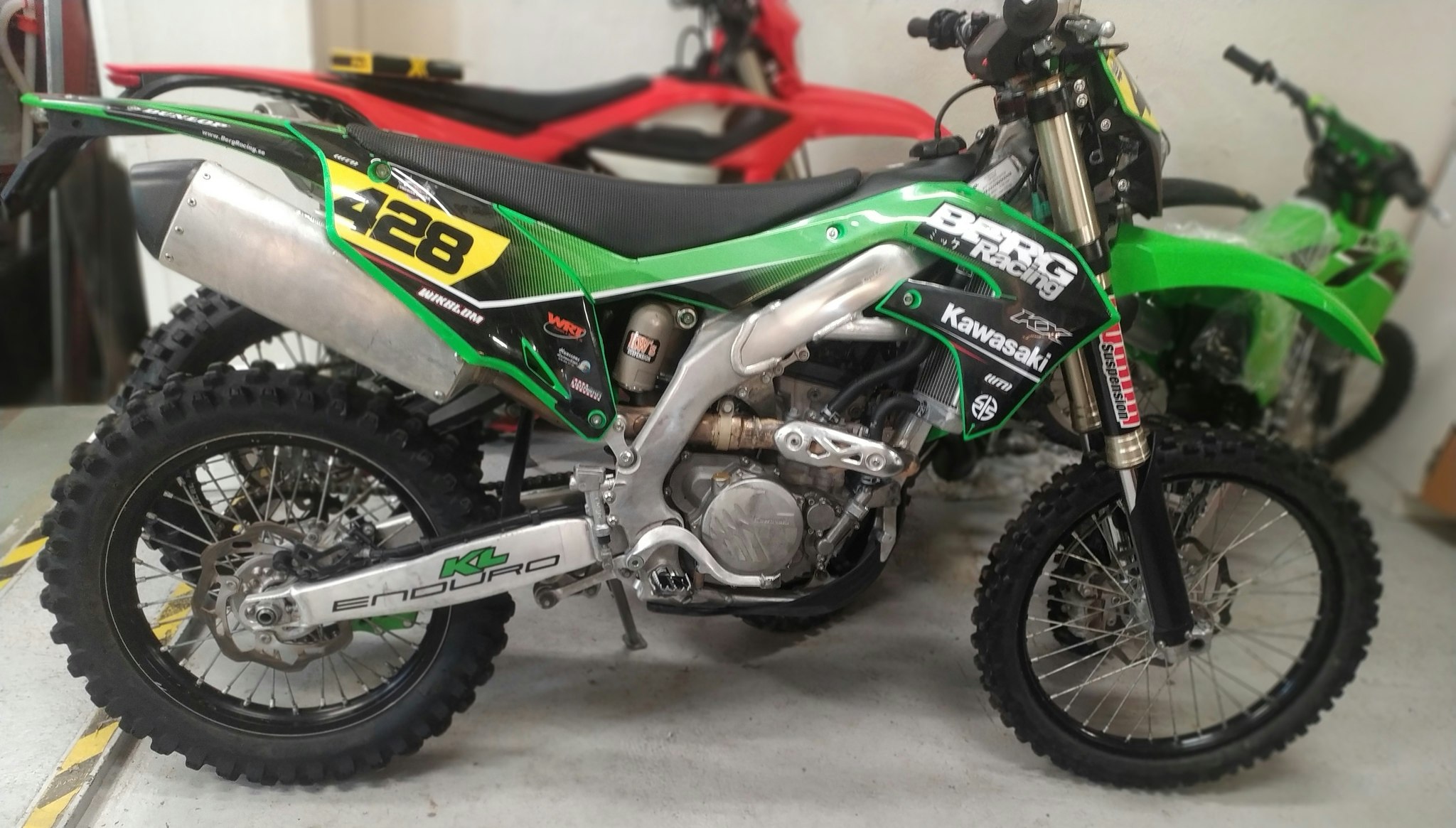 Kawasaki KX 250 X Enduro 2021 Låga timmar