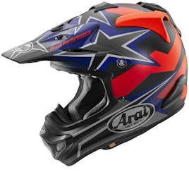 Arai MX-V Evo Stars & Stripes Dark Crosshjälm