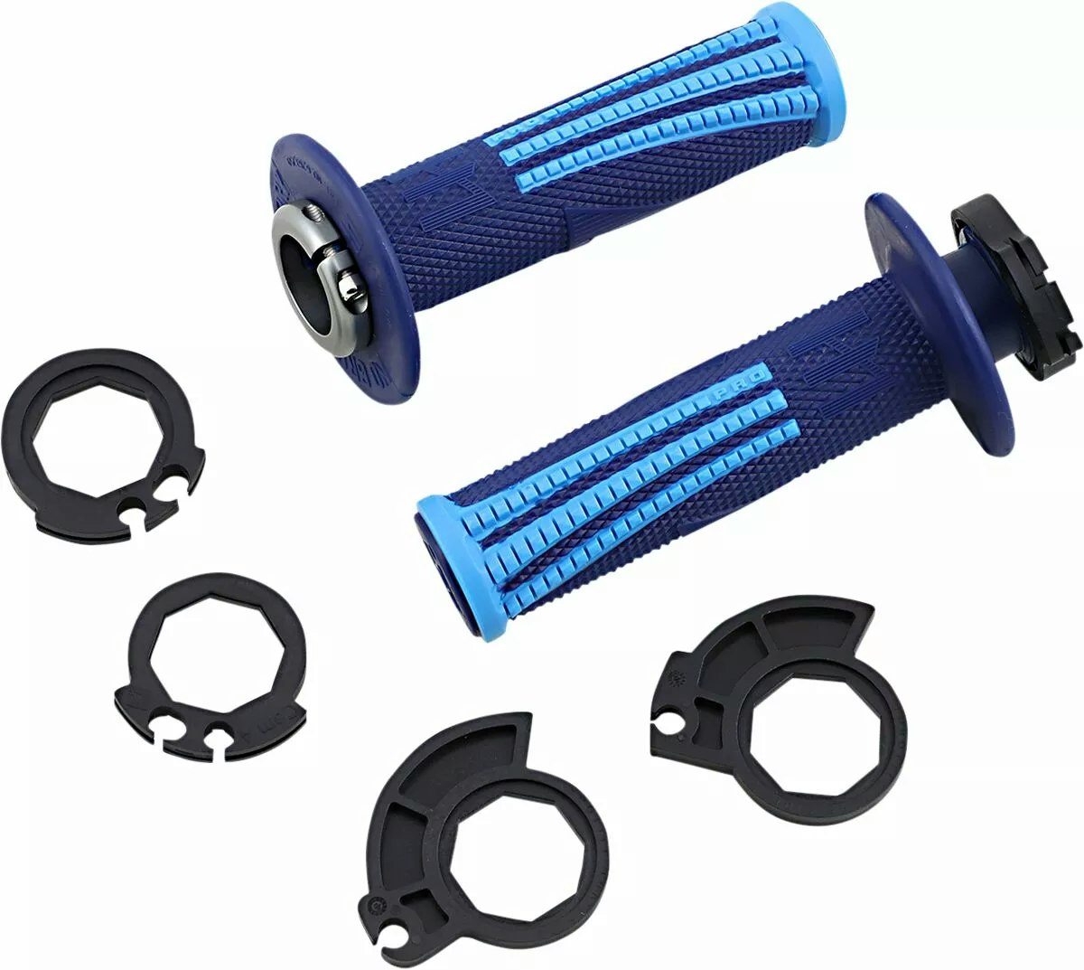 Emig Pro V2 Lock-On gummihandtag Blå olika färg