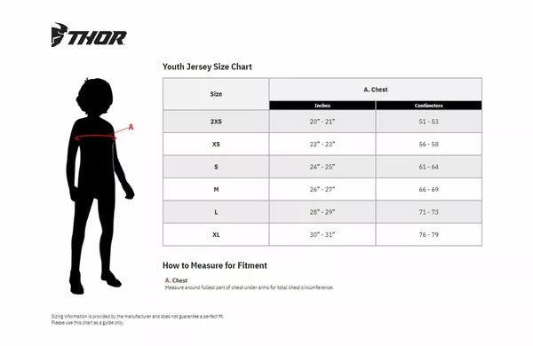 Thor Youth LAUNCHMODE Storm svart