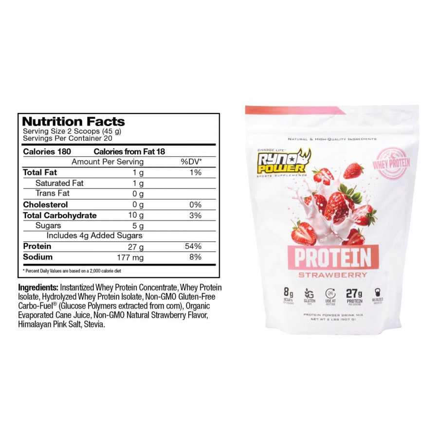 Ryno Power, Proteinpulver  907gr Flera smaker