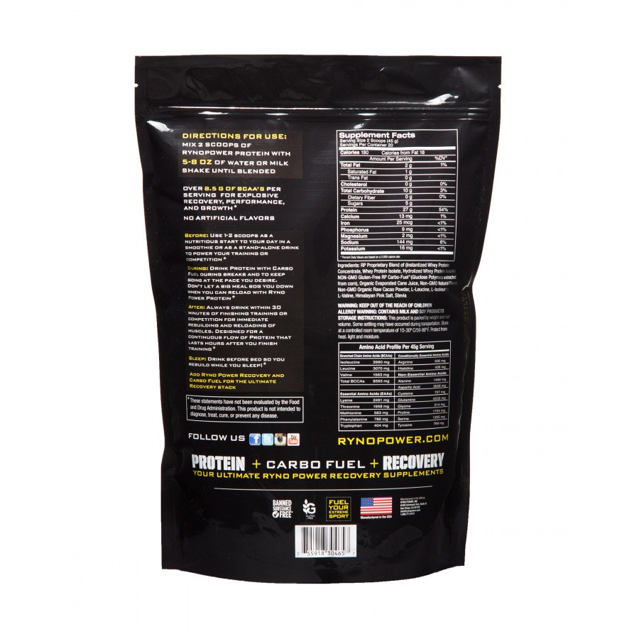 Ryno Power, Proteinpulver  907gr Flera smaker