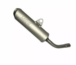 HGS silencer Yamaha YZ125 / YZ144 2005 - 2025 BLUE/Silver