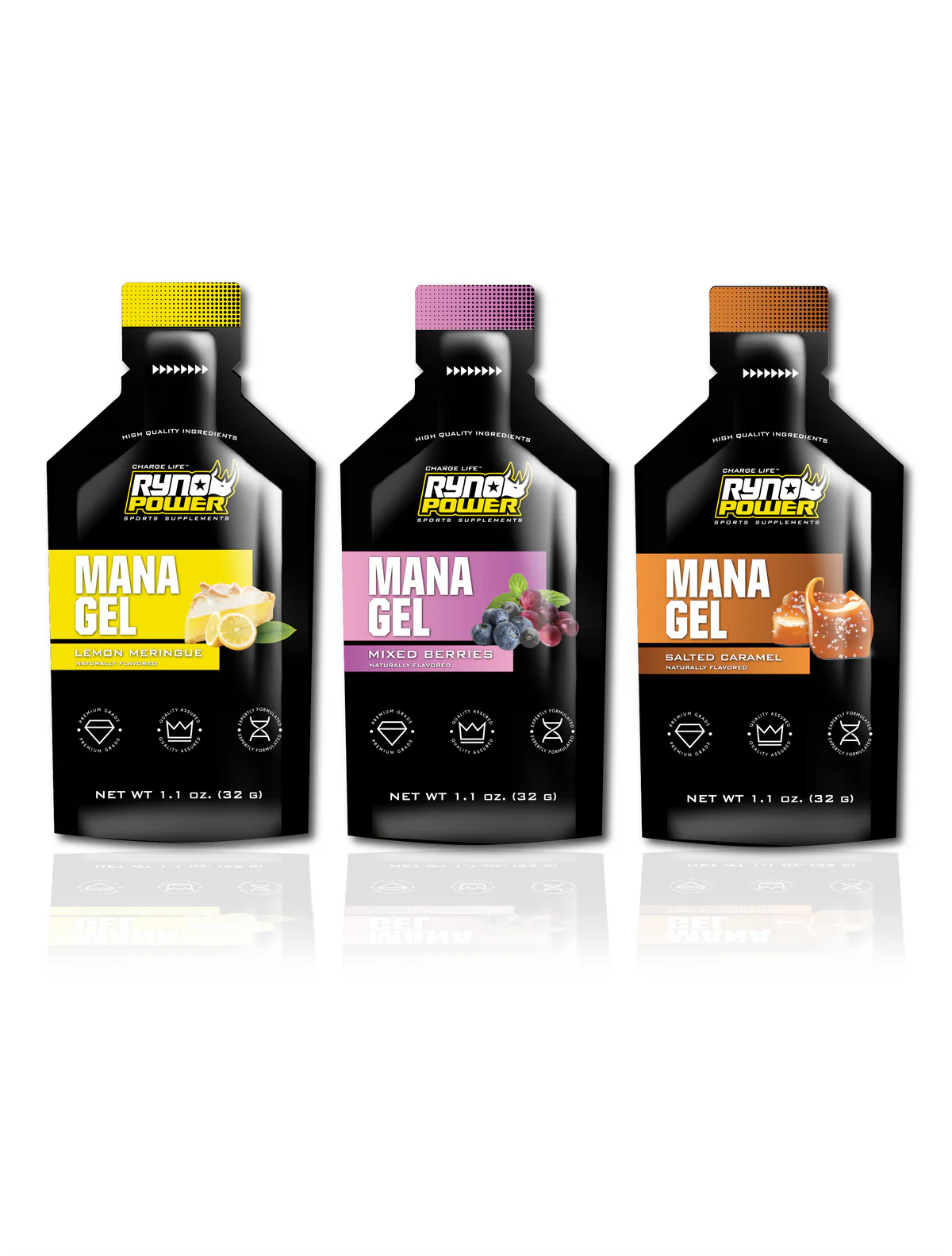 MANA Performance Gel 12 pack  Olika smaker