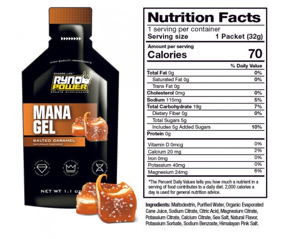 MANA Performance Gel 12 pack  Olika smaker