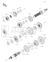 GEAR,OUTPUT 5TH,23T