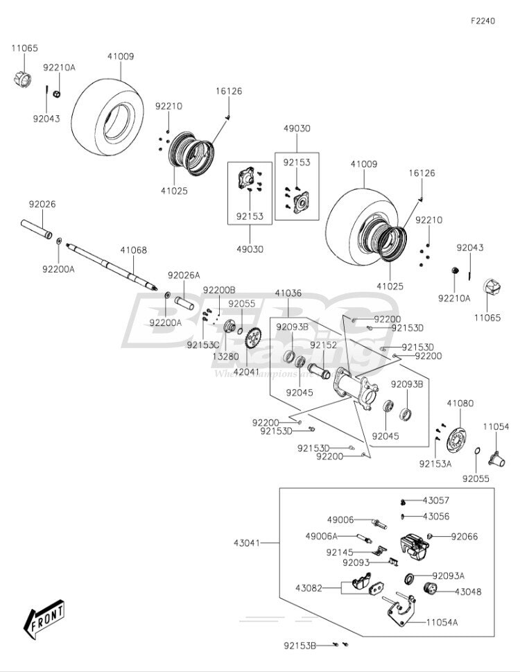 CALIPER-ASSY,RR