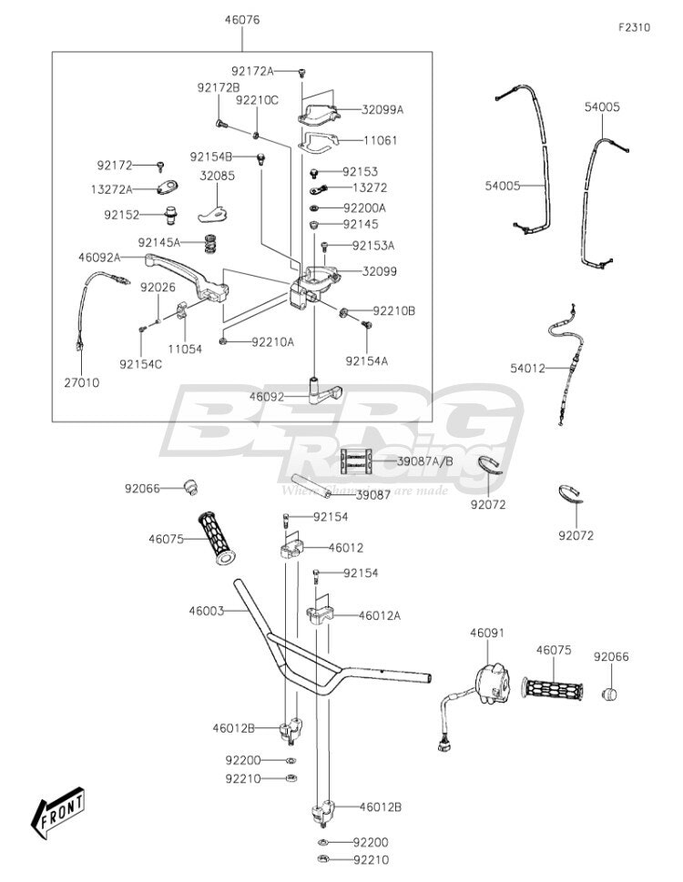 PAD-HANDLE,INNER