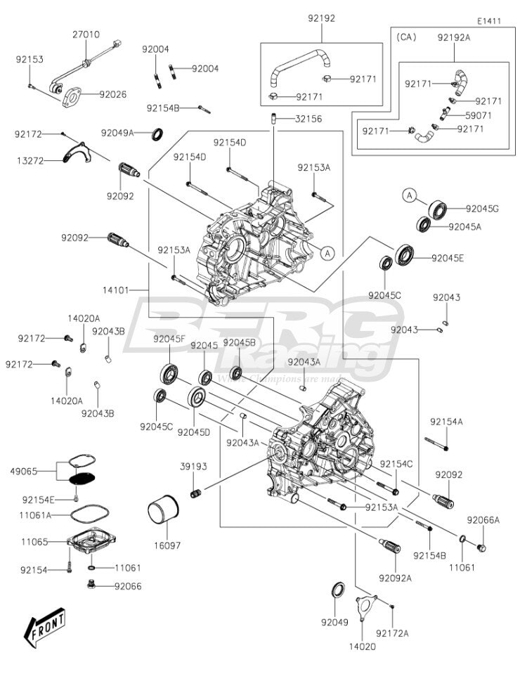 SPACER,GEAR CHANGE SENSOR