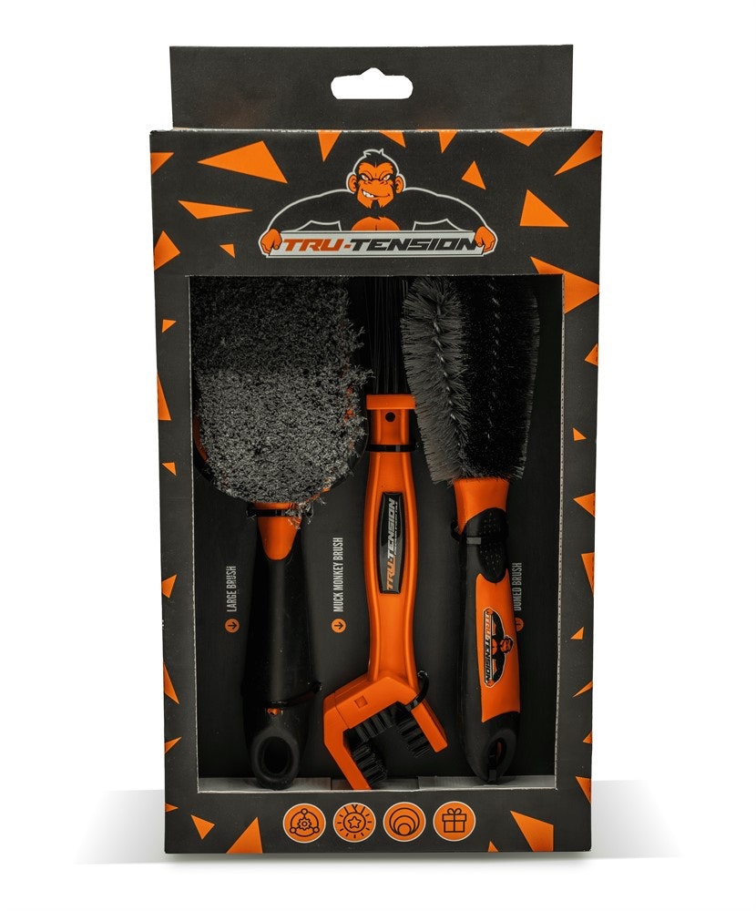 Tru-Tension  Premium Motorcycle Brush Cleaning Kit Tvätt borstar kitt