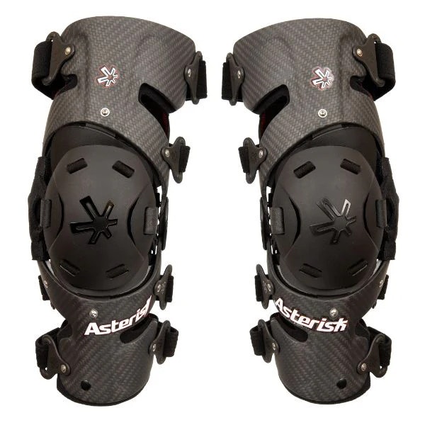 Asterisk-Carbon Cell Pro Knäskydd/ Knästöd Par