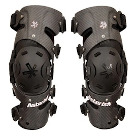 Asterisk-Carbon Cell Pro Knäskydd/ Knästöd Par