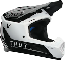 THOR Fleet crosshjälm, Storm Svart/Vit