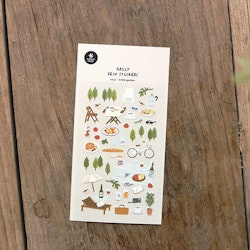 Suatelier Daily Deco Sticker Sheet In the Garden