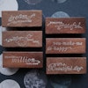 Jieyanow Atelier Rubber Stamp Phases to Loving You - Taking My Own Sweet Time