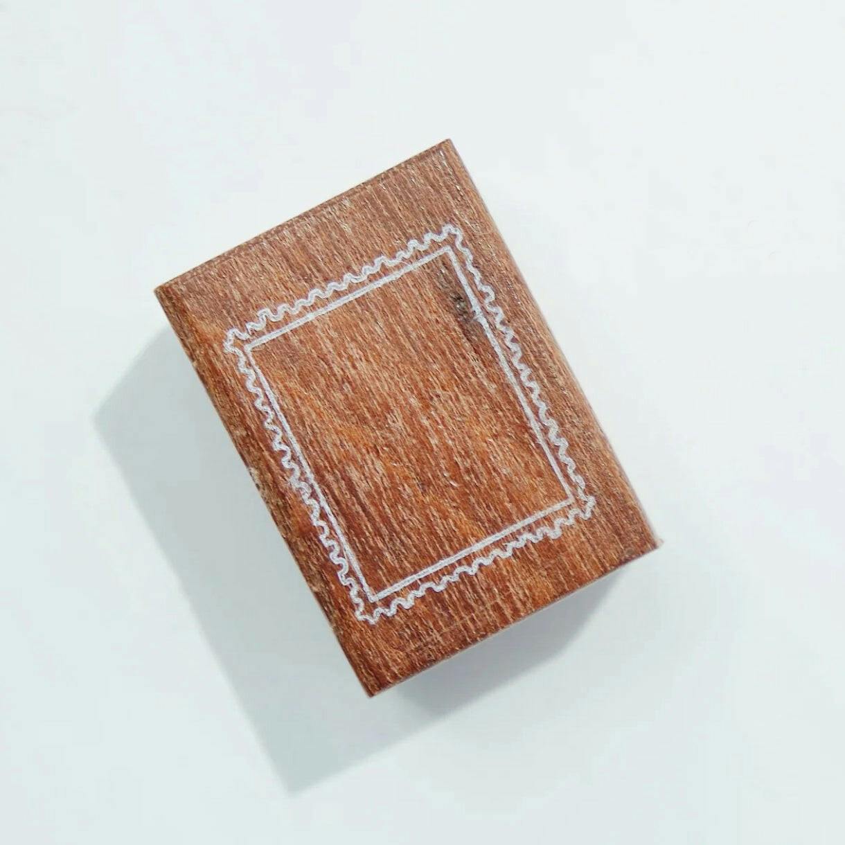Jieyanow Atelier Rubber Stamp Frames - Postal Stamp