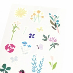 Kamiiso Saien Sticker Sheet Wildflower