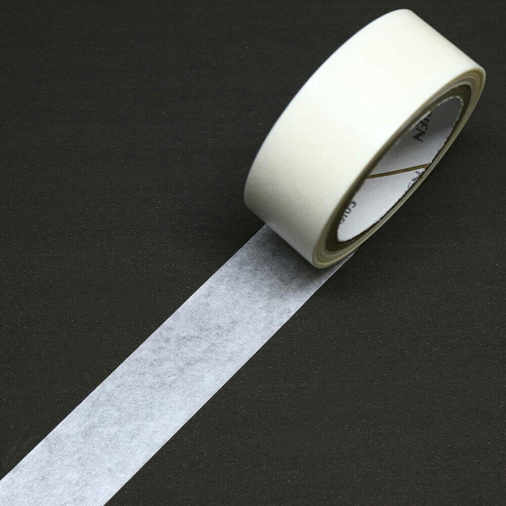 Kamiiso Saien Washi Tape White Plain 15 mm