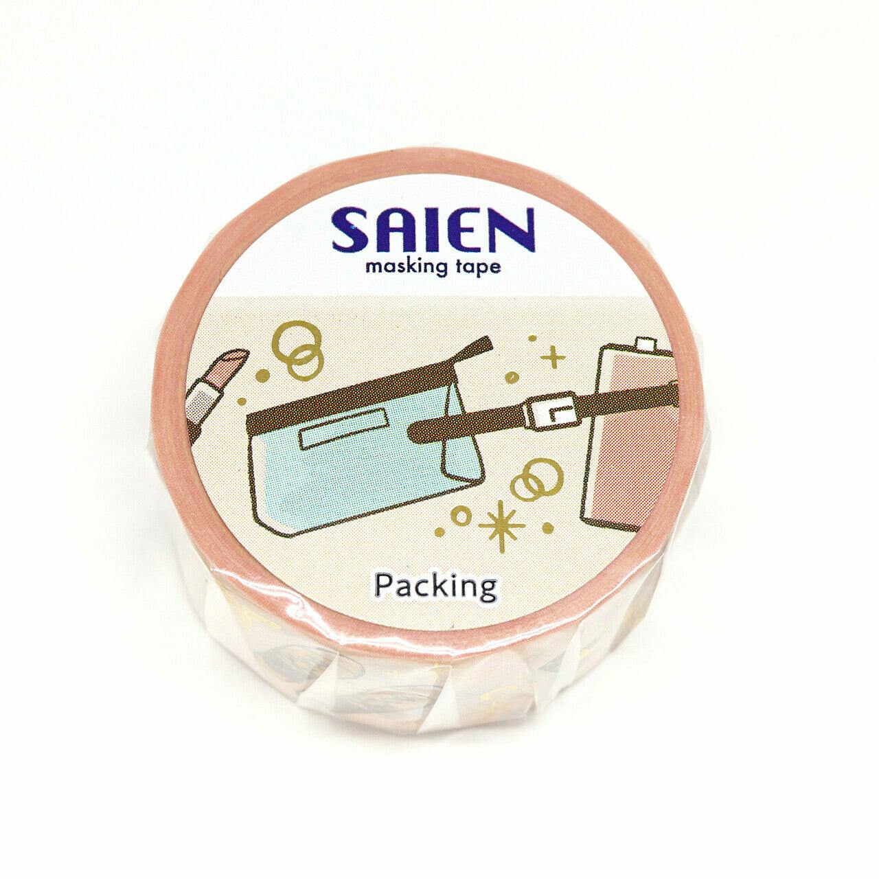 Kamiiso Saien Washi Tape Packing 20 mm