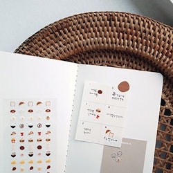 Suatelier Mini Series Sticker Sheet Food 01
