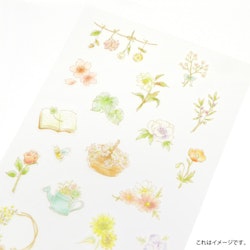 Kamiiso Saien Mon Favori Sticker Sheet Fleur