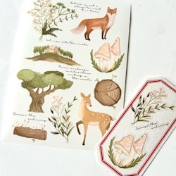 Nikki Dotti Rub-on Stickers Treasures