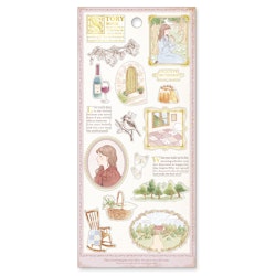 Mind Wave Story Book Sticker Sheet Small House