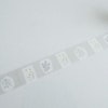 Yohaku Limited Edition Washi Tape YC-002 Check & Stripe Fuyu no Mori 15 mm