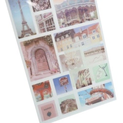 Kamio Japan Frames Story Sticker Sheet Travel