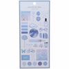 Q-Lia Color Film Sticker Sheet Horizon Blue
