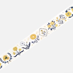 BGM Life Foil Washi Tape Spring Wind Telling the Tidings of Flowers 15 mm