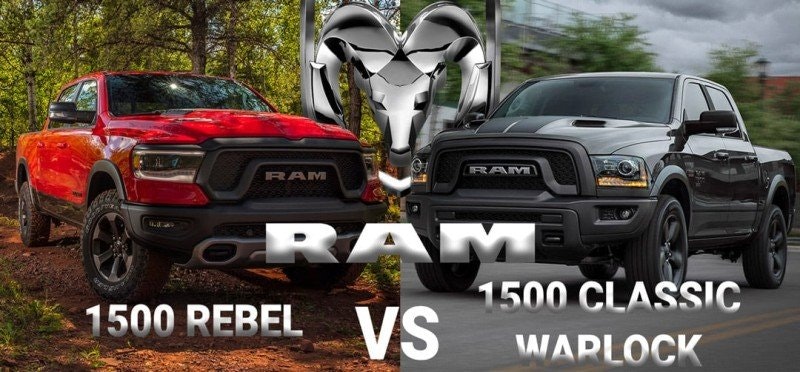 Skvettlapper for RAM WARLOCK vs RAM REBEL