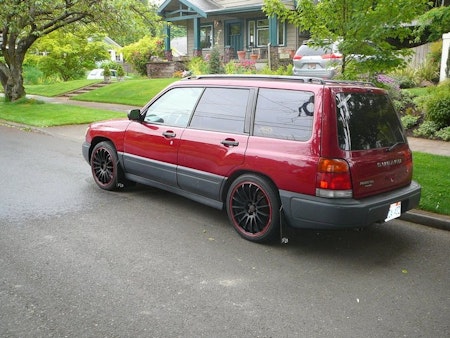 Subaru Forester Stänklappar  1998 - 2002