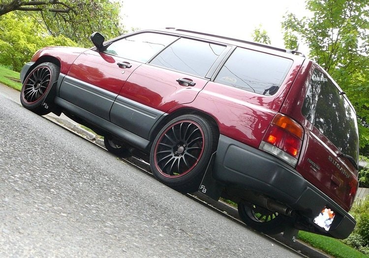 Subaru Forester Stänklappar  1998 - 2002