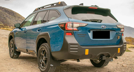 Subaru Outback Wilderness edition - Stänkskydd