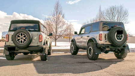 Original vs Höjd Ford Bronco