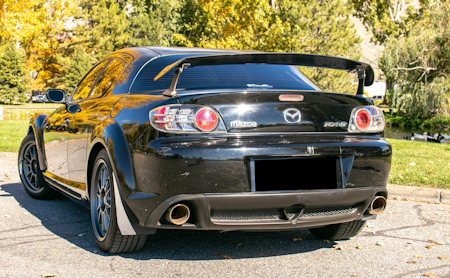 Mazda Rx-8 Stänkskydd