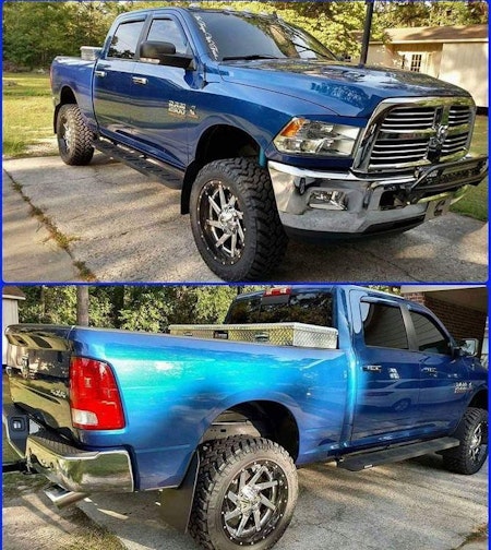 Dodge RAM skvettlapper 2010 - 2018