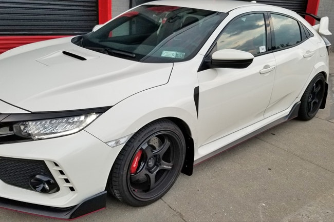 Honda Civic Type-R skvettlapper 2017-2019