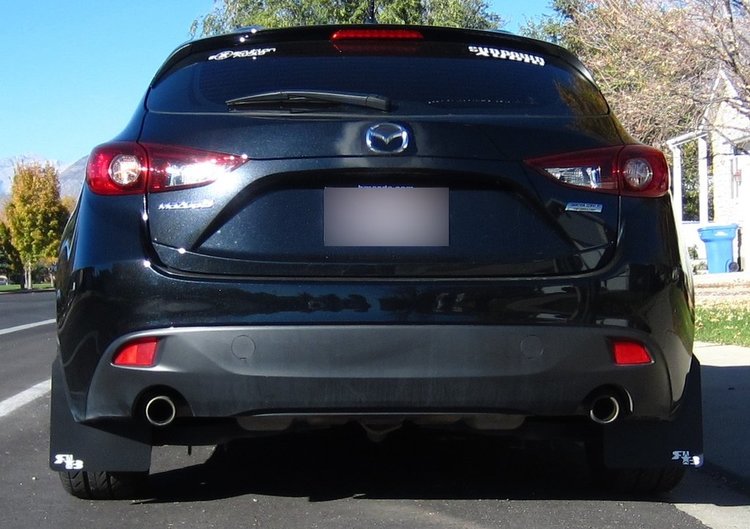 Mazda 3 skvettlapper 2014+
