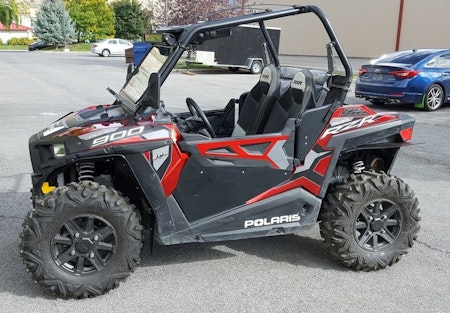 Polaris RZR 900 TRAIL Skvettlapper 2015-2017