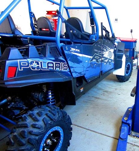 Polaris RZR 900, RZR 4 900 Skvettlapper - 2011-2014