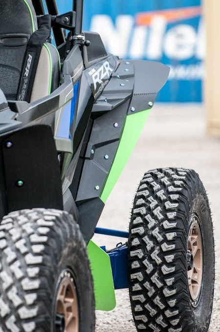 Polaris RZR Turbo Skvettlapper - 2018+