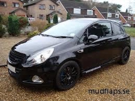 Opel Corsa D skvettlapper