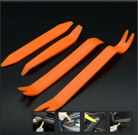 Plastclips verktyg  - 4pack & Fri frakt!